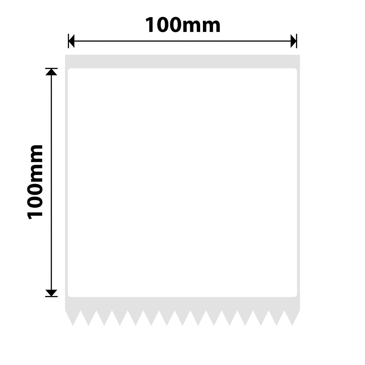 NB667 - NIIMBOT - SOLO B4 - T100X100 - 75 ETICHETTE - BIANCO