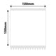 NB667 - NIIMBOT - B4 ONLY - 100X100MM - 75 WHITE LABELS