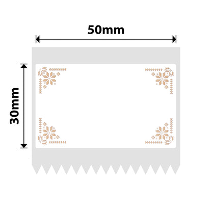 NIIMBOT - B Range - 50x30mm - Border - 230 Labels