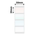 NB676 - NIIMBOT - B1 / B21 / B3S / B4 - 50X30MM - 230 FOUR COLOR BACKGROUND LABELS