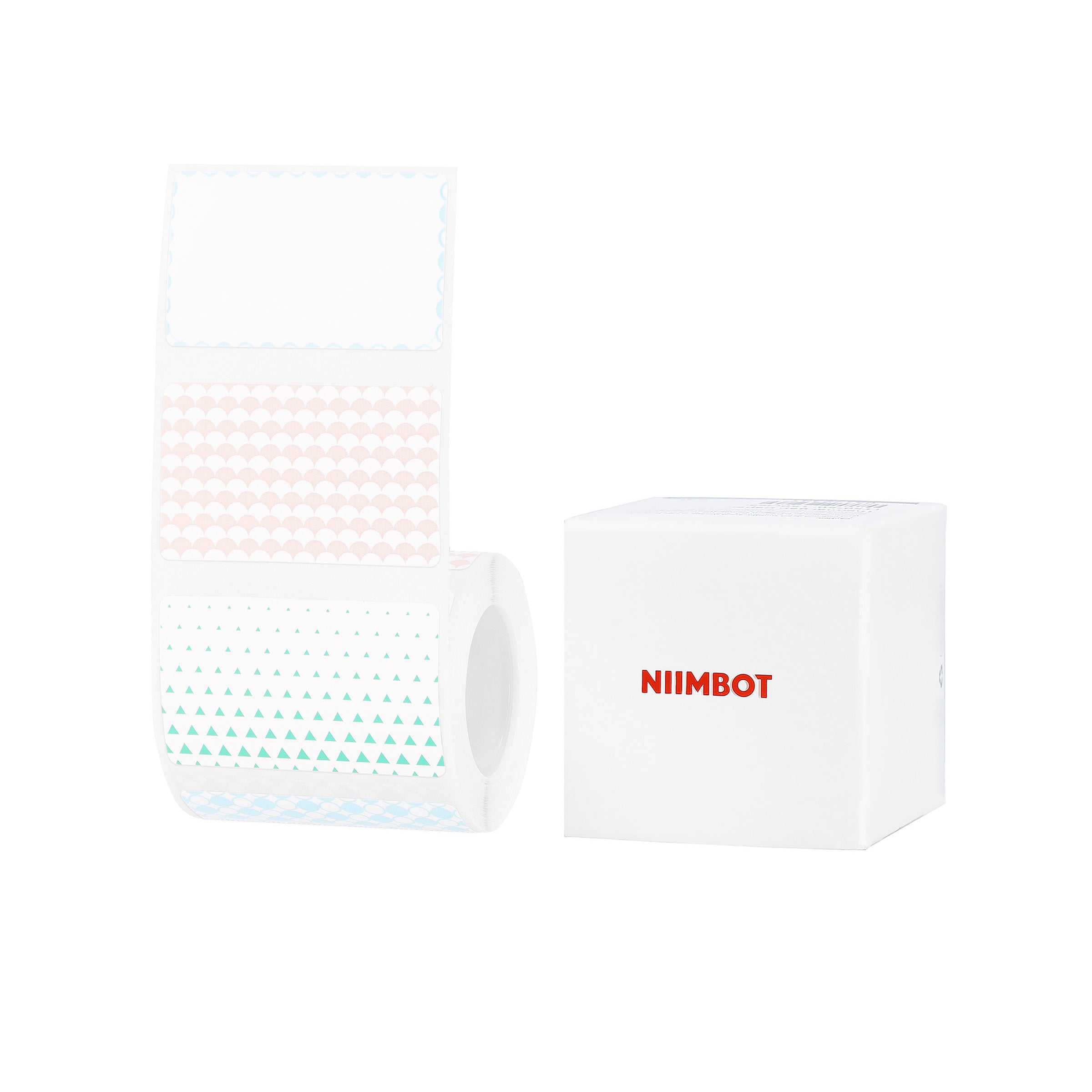 NB676 - NIIMBOT - B1 / B21 / B3S / B4 - T50X30 - 230 ÉTIQUETTES - QUATRE - FOND COULEUR