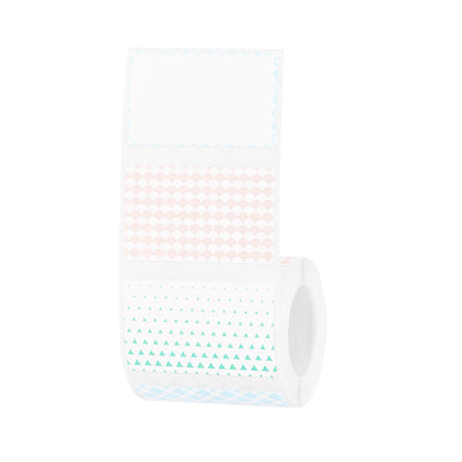 NB676 - NIIMBOT - B1 / B21 / B3S / B4 - T50X30 - 230 ÉTIQUETTES - QUATRE - FOND COULEUR