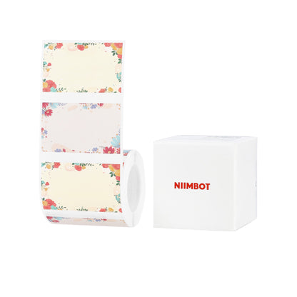 NIIMBOT - B Range - 50x30mm - Sunny Flower Blossoms - 230 Labels
