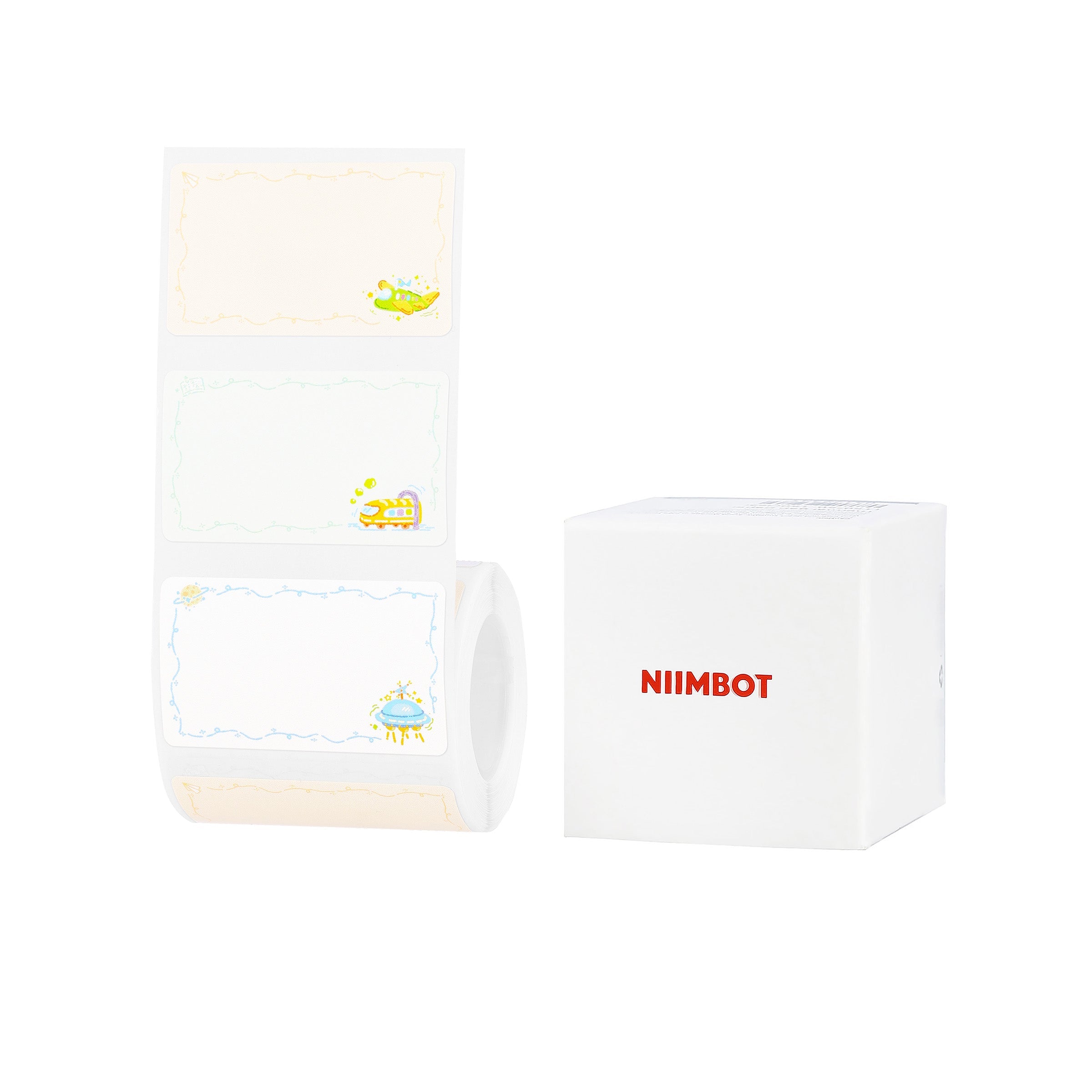 NB682 - NIIMBOT - B1 / B21 / B3S / B4 - T50X30 - 230 LABELS - TRAVEL THE WORLD