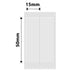 NB687 - NIIMBOT - B1 / B21 / B3S / B4 - 15X50/2L - 210 TRANSPARENT ANTI-COUNTERFEITING LABELS