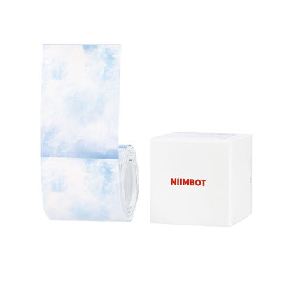 NB689 - NIIMBOT - B1 / B21 / B3S / B4 - T50X70 - 115 ETICHETTE - SCRITTE BLU E CARTA NELLE TONIERE DEL BLU