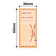 NB696 - NIIMBOT - B1 / B21 / B3S / B4 - 30X65MM - 110 LUCKY CARDS SCRATCH CARDS LABELS