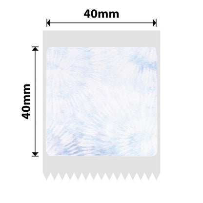 NB698 - NIIMBOT - T40*40MM - 180 ETICHETTE - QUADERNO BLU CON LETTERE BLU
