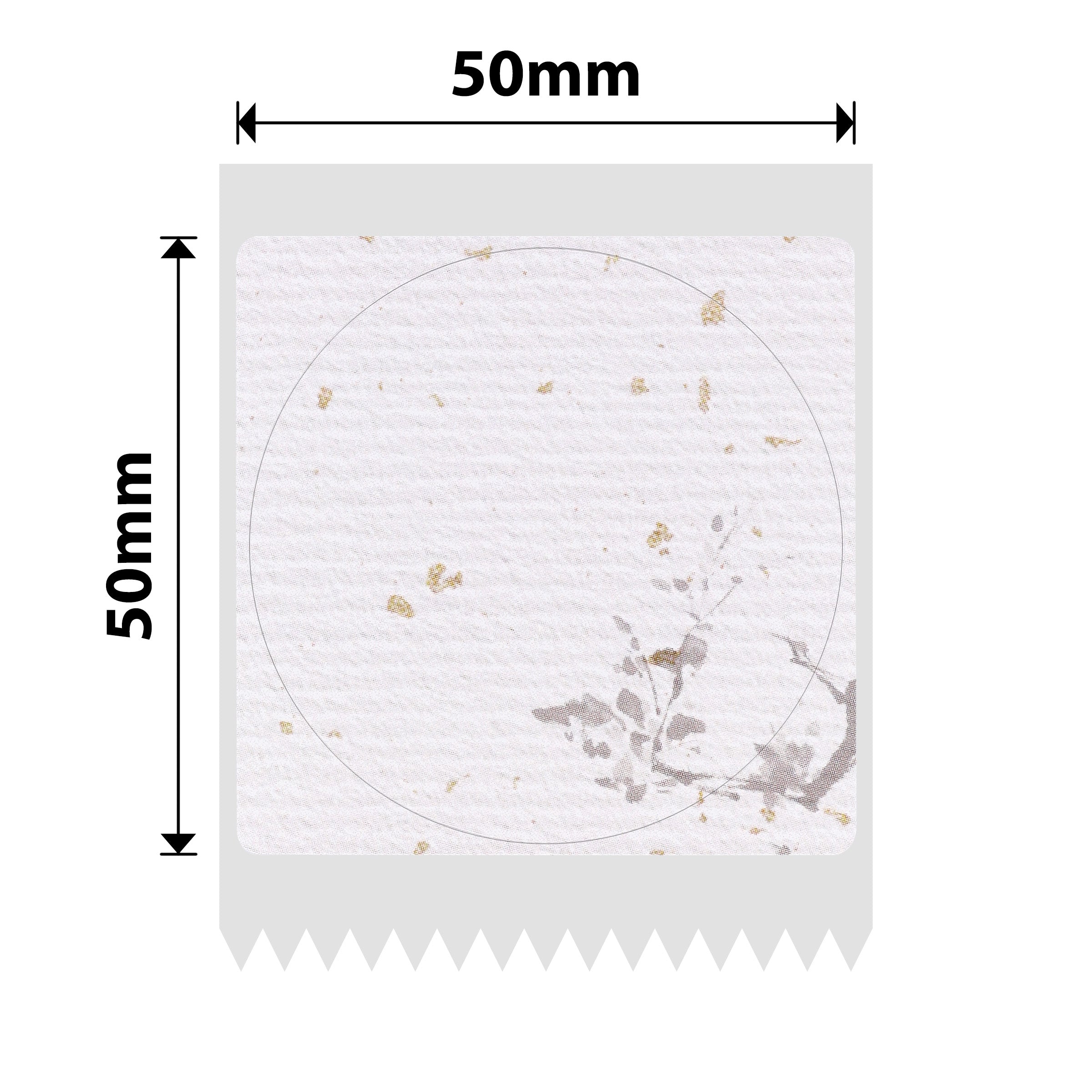 NB699 - NIIMBOT - T50*50MM - 145 LABELS - FLOWER AND WINE POT