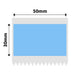 NB703 - NIIMBOT - B1 / B21 / B3S / B4 - 50X30MM - 230 BLUE LABELS
