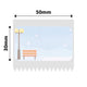 NB704 - NIIMBOT - B1 / B21 / B3S / B4 - 50X30MM - 230 WINTER SCENE LABELS