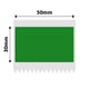 NB707 - NIIMBOT - B1 / B21 / B3S / B4 - 50X30MM - 230 DARK GREEN LABELS