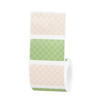 NB709 - NIIMBOT - B1 / B21 / B3S / B4 - 50X30MM - 220 CHECKERBOARD LABELS