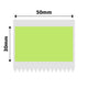 NB711 - NIIMBOT - B1 / B21 / B3S / B4 - 50X30MM - 230 TENDER GREEN LABELS