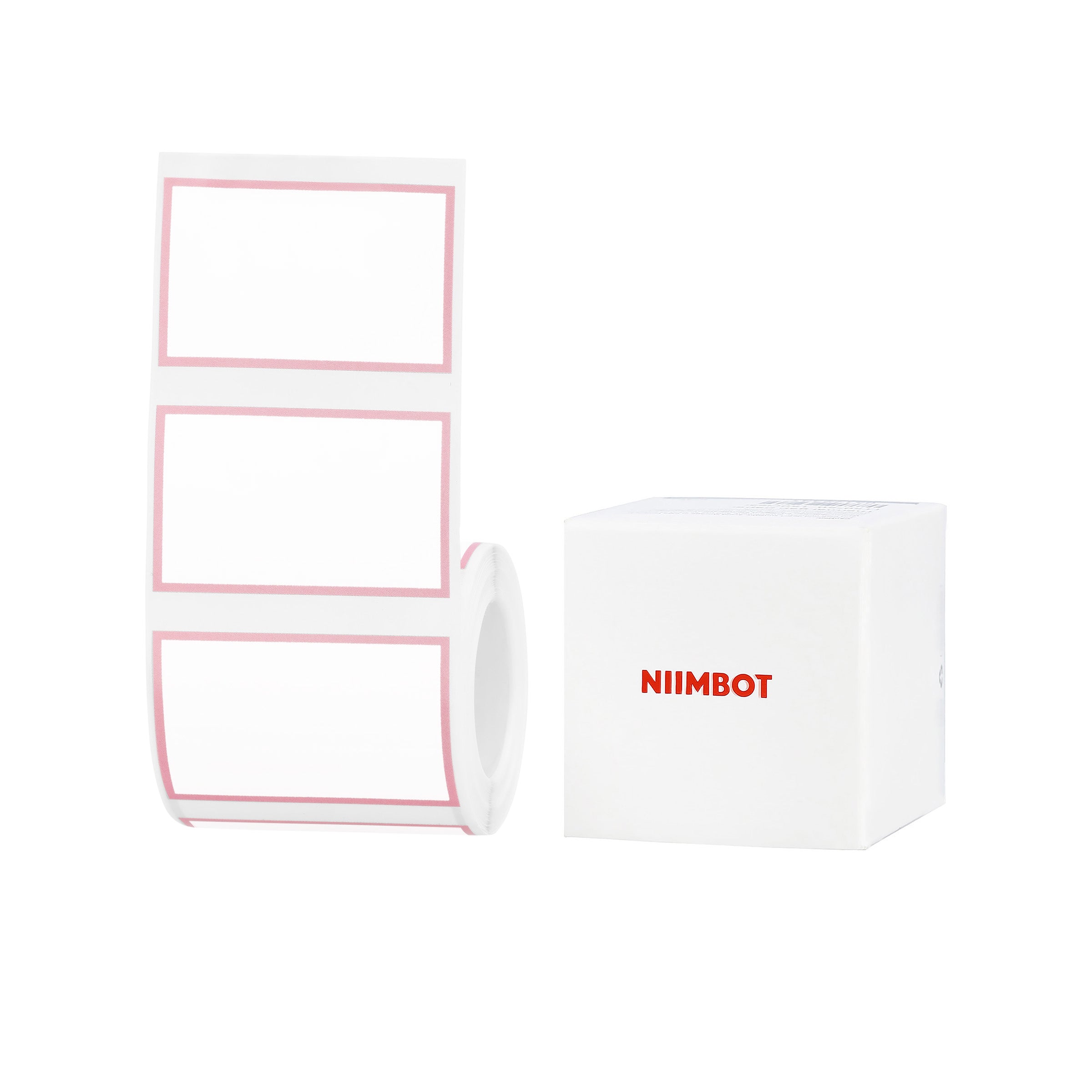 NB715 - NIIMBOT - T50*30MM - 230 LABELS - PINK BORDER