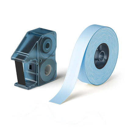 NB723 - NIIMBOT - N1 - SATIN RIBBON SET PACKAGE - SR14MM-5.1M - BLACK ON BLUE