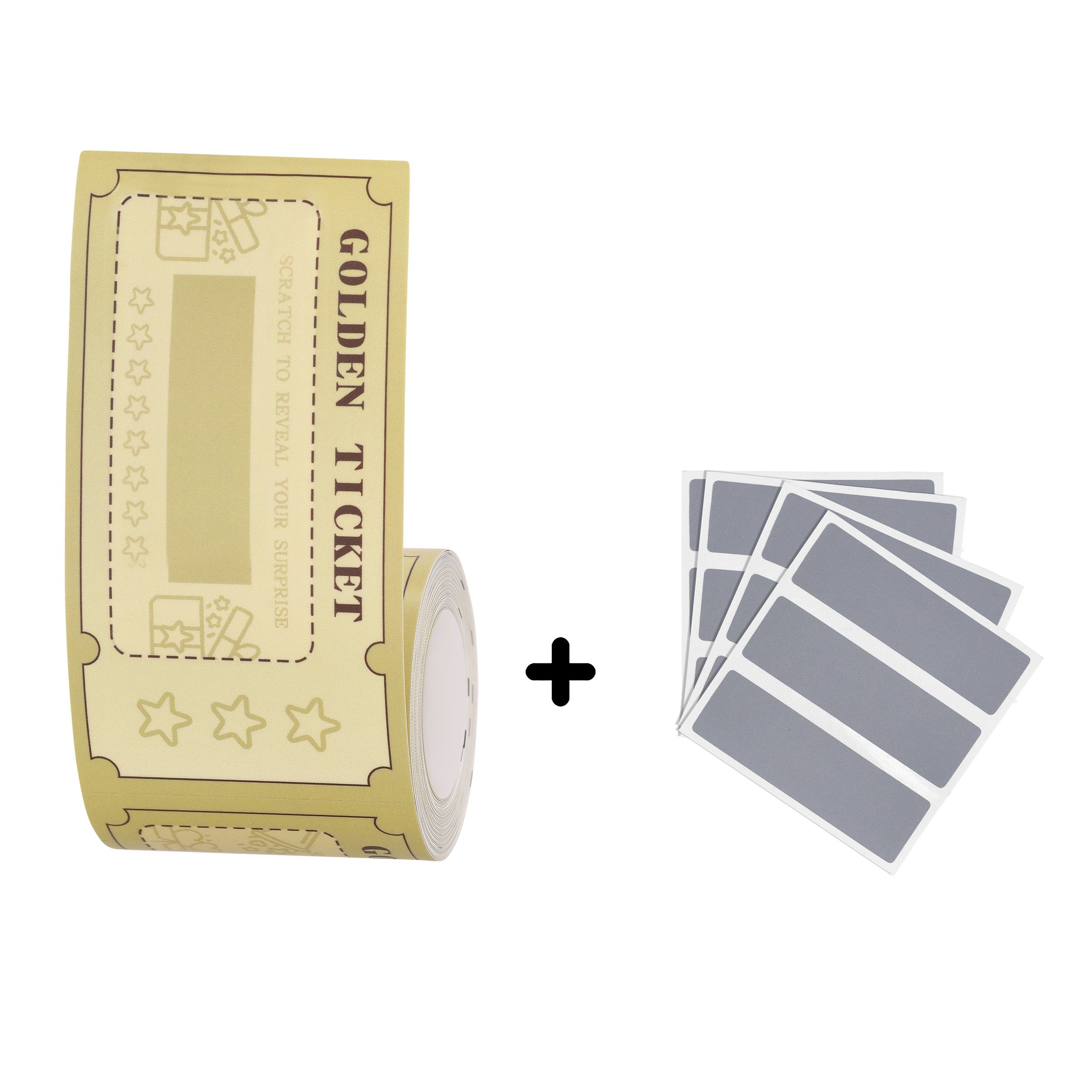 NB724 - NIIMBOT - CP53*100MM - 50 SCRATCH CARDS - GLD