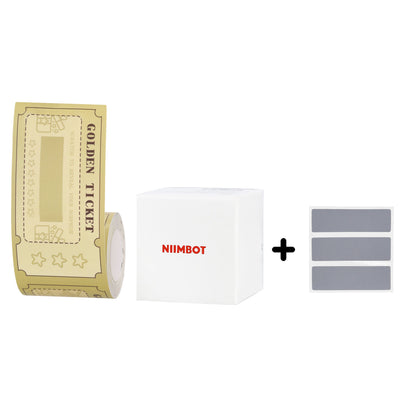 NB724 - NIIMBOT - CP53*100MM - 50 CARTE GRATTA E VINCI - GLD
