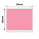 NB725 - NIIMBOT - K2 / K3 - 50X40MM - 740 PINK LABELS