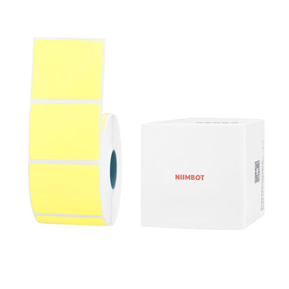 NB730 - NIIMBOT - T50*40MM - 740 ETICHETTE - GIALLO BRILLANTE