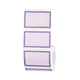 NB731 - NIIMBOT - T50*30MM - 230 ÉTIQUETTES - BORDURE VIOLETTE