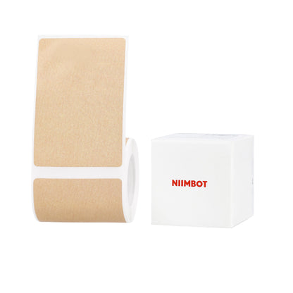 NB736 - NIIMBOT - B1 / B21 / B3S / B4 - 50X70MM - 105 KRAFT LABELS