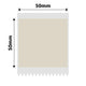 NB740 - NIIMBOT - B1 / B21 / B3S / B4 - 50X50MM - 145 KRAFT LABELS
