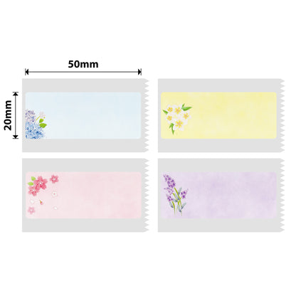 NB741 - NIIMBOT - B1 / B21 / B3S / B4 - 50X20MM - 320 LIKE A FLOWER SEASON LABELS