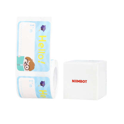 NB746 - NIIMBOT - B1 / B21 / B3S / B4 - 40X60MM - 125 FUTURE STAR LABELS