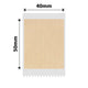 NB747 - NIIMBOT - B1 / B21 / B3S / B4 - 40X50MM - 145 LABELS - KRAFT
