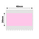 NB751 - NIIMBOT - B1 / B21 / B3S / B4 - 40X20MM - 320 PINK LABELS