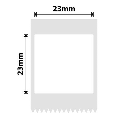 NB755 - NIIMBOT - B1 / B21 / B3S / B4 - 23X23MM - 285 WHITE (M STYLE) LABELS