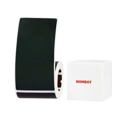 NIIMBOT - M Range - 50x90mm - Black Oval - 85 Labels