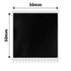 NB765 - NIIMBOT - M2 / M3 - 50X50MM - 150 BLACK ROUND LABELS