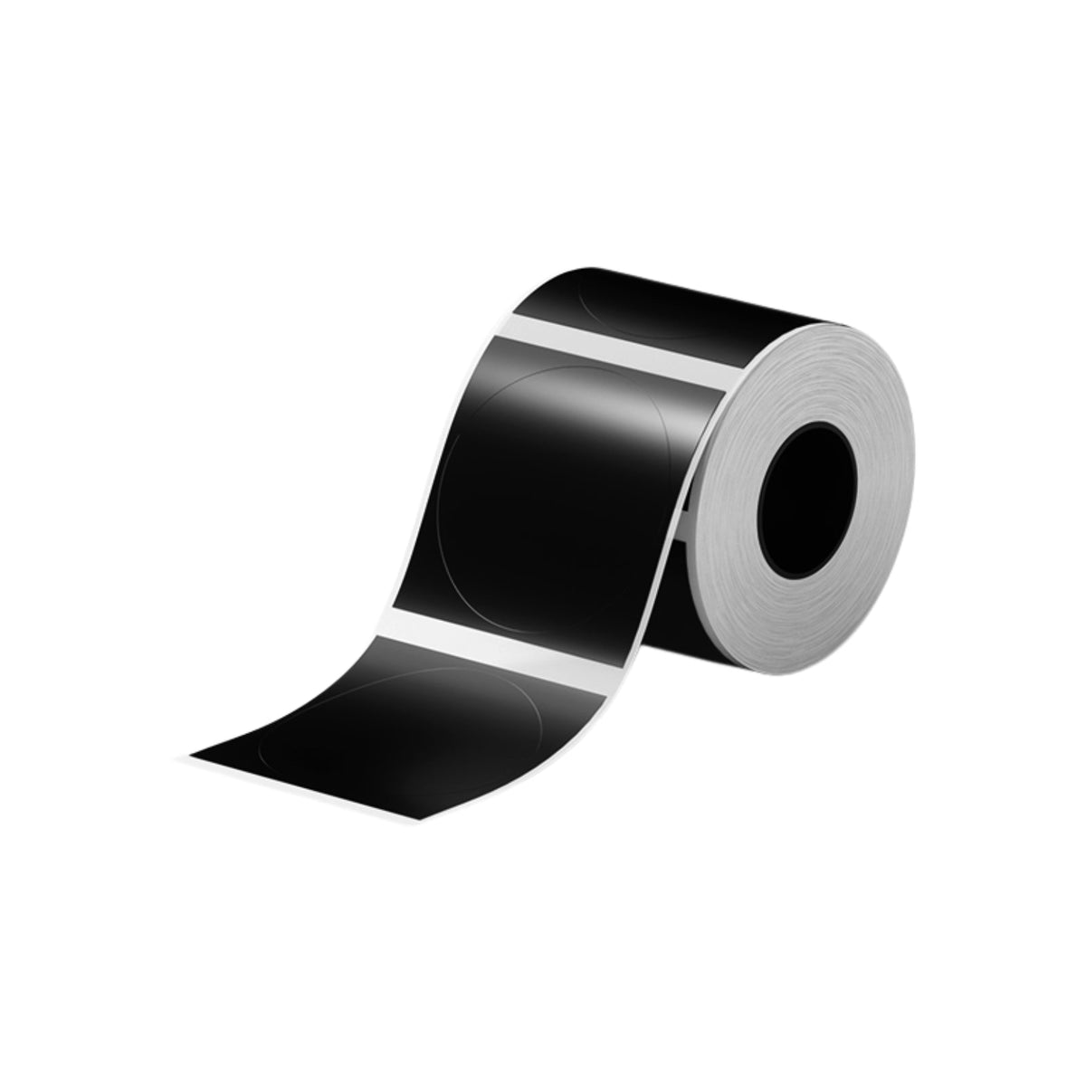 NIIMBOT - M Range - 50x50mm - Black Round - 150 Labels