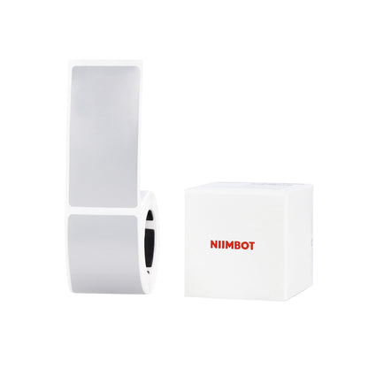 NB768 - NIIMBOT - M2 / M3 - 30X60MM - 125 MATTE SILVER LABELS