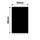NB769 - Niimbot - M2 / M3 - 50x80mm - 90 Black Labels