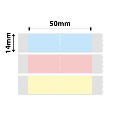 NIIMBOT - D Range - 14x50mm - Index A - 125 Labels