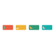 NB793 - Niimbot - B18 / N1 - 14x30mm - 195 Dino Land Patterns Labels