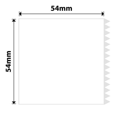 NIIMBOT - B Pro Range - 54x54mm - White Greyscale - Photo Paper - 150 Labels