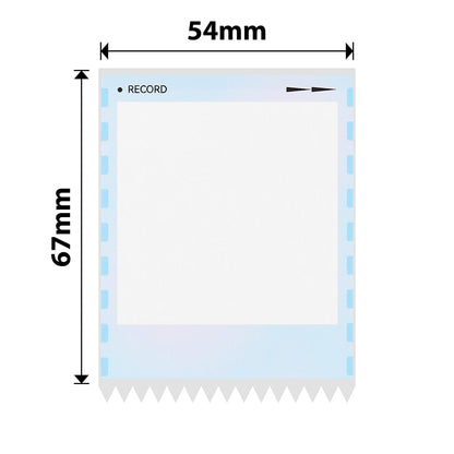 NIIMBOT - B Pro Range - 54x67mm - Greyscale Photo Paper - Sea Wind - 120 Labels