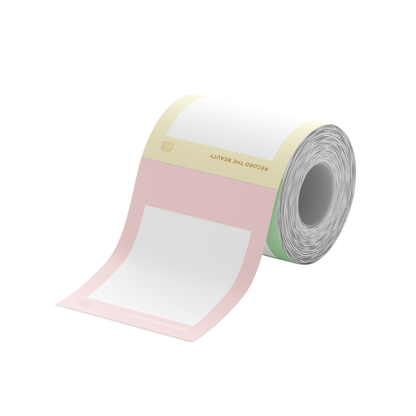 NB840 - NIIMBOT - B1_PRO / B2_PRO / B21_PRO - 54X66MM - 125 GREYSCALE PHOTO PAPER - SPRING TIME LABELS