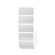 NIIMBOT - M Range - 40x20mm - Matte Silver - 325 Labels