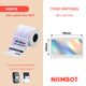 NIIMBOT - M Range - 40x20mm - Silver Laser Holographic - 345 Labels