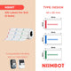 NIIMBOT - M Range - Package Multicolor Set - 3 Rolls