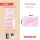 NIIMBOT - M Range - 40x20mm - Grad Prl Pink - 345 Labels