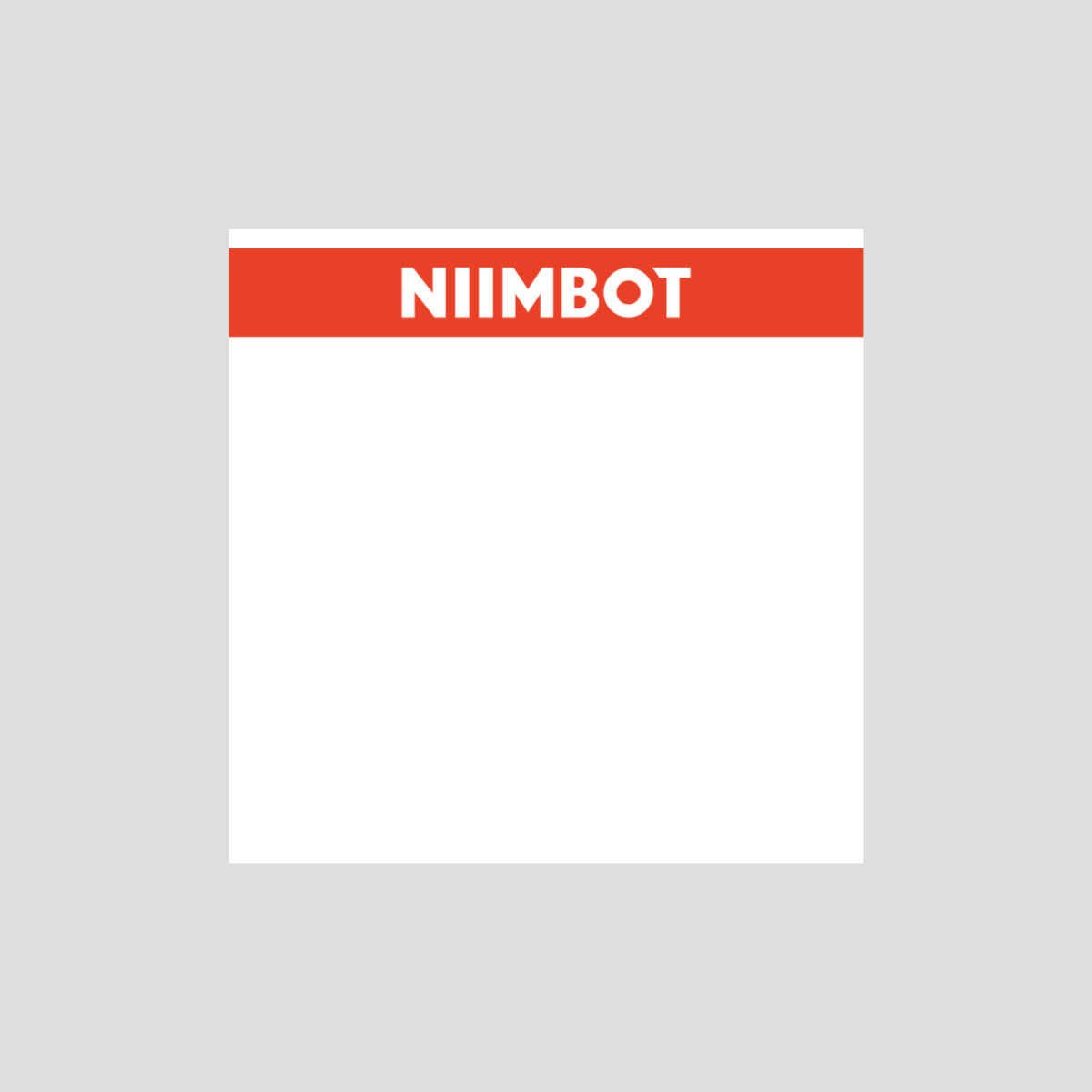 NIIMBOT - K Range - 50x50mm - NIIMBOT Logo - 600 Labels