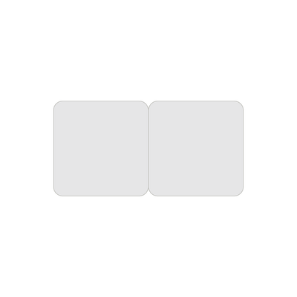 NIIMBOT - B Range - 20x20mm/2L - Transparent - 630 Labels