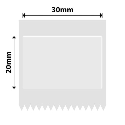 NIIMBOT - B Range - 30x20mm - Transparent - 315 Labels