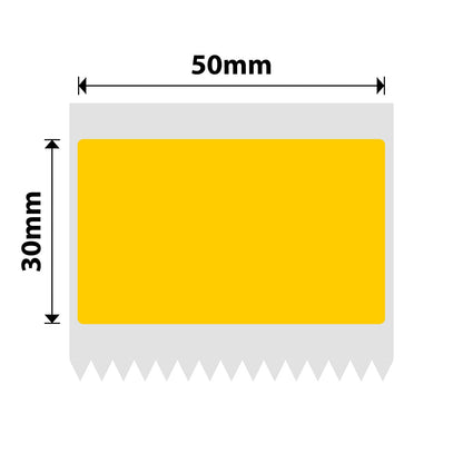 NIIMBOT - B Range - 50x30mm - Orange - 230 Labels